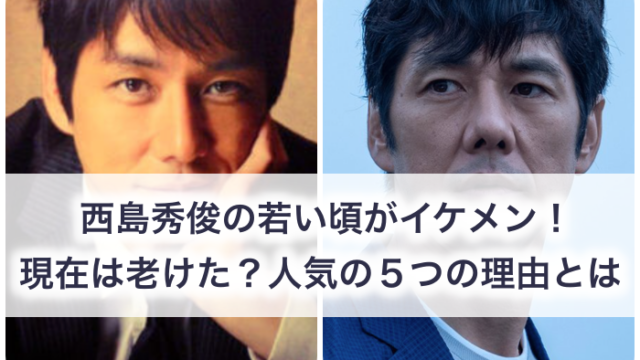 21最新 西島秀俊 の若い頃がイケメン 現在は老けた 劣化の声 人気の５つの理由を調査 芸能人の顔変わった 整形疑惑 痩せた 太った 老けた 劣化まとめサイト
